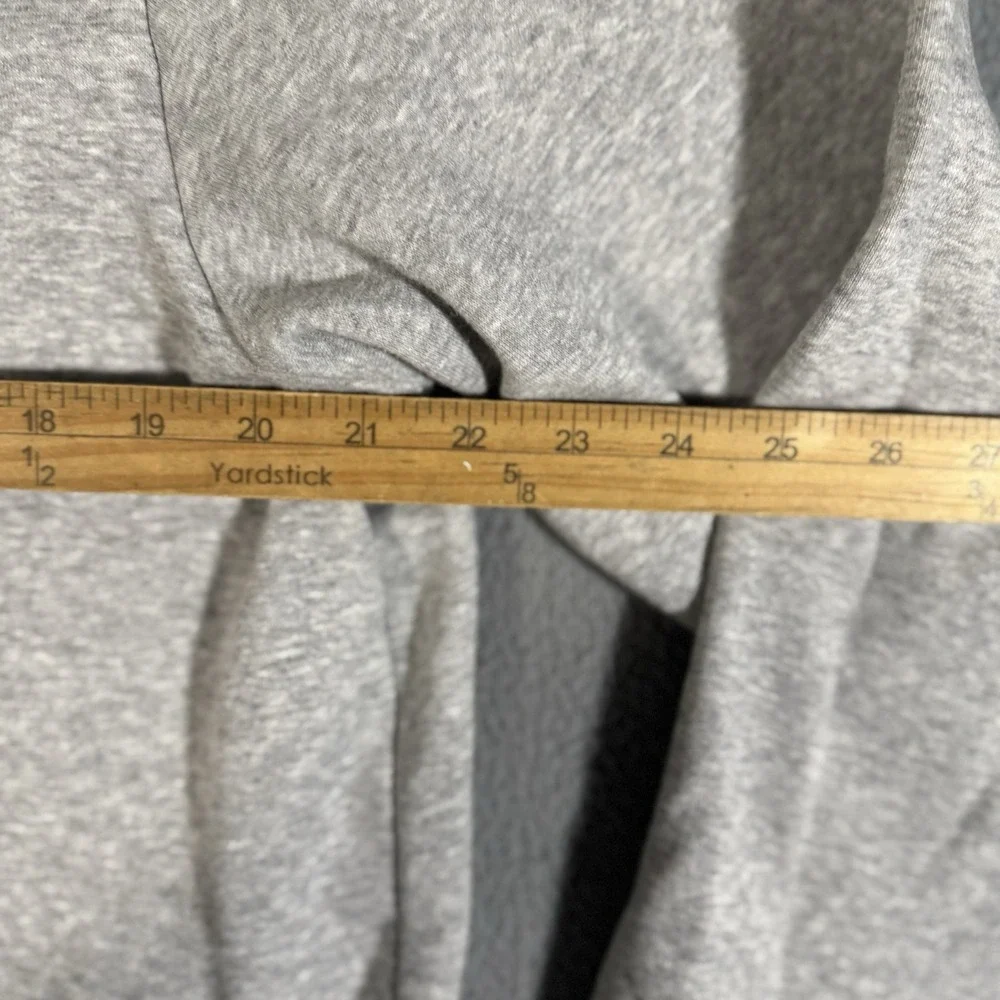 Adidas‎ Men's Full Zip Crew Sweatshirt Size Large Gray